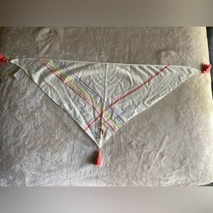 NWT LOFT ALL WAYS FRINGE SCARF